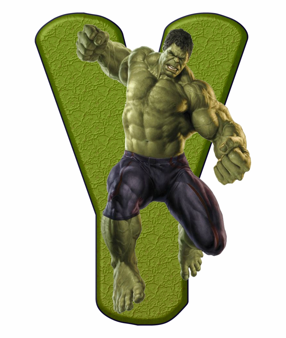 Hulk Y Letra E De Hulk