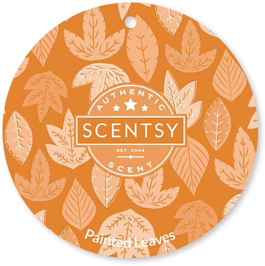 Painted Leaves Scentsy Scent Circle Scentsy