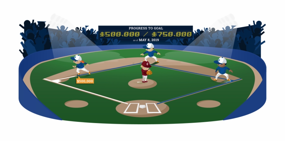 Fundraiser Background Baseball Field