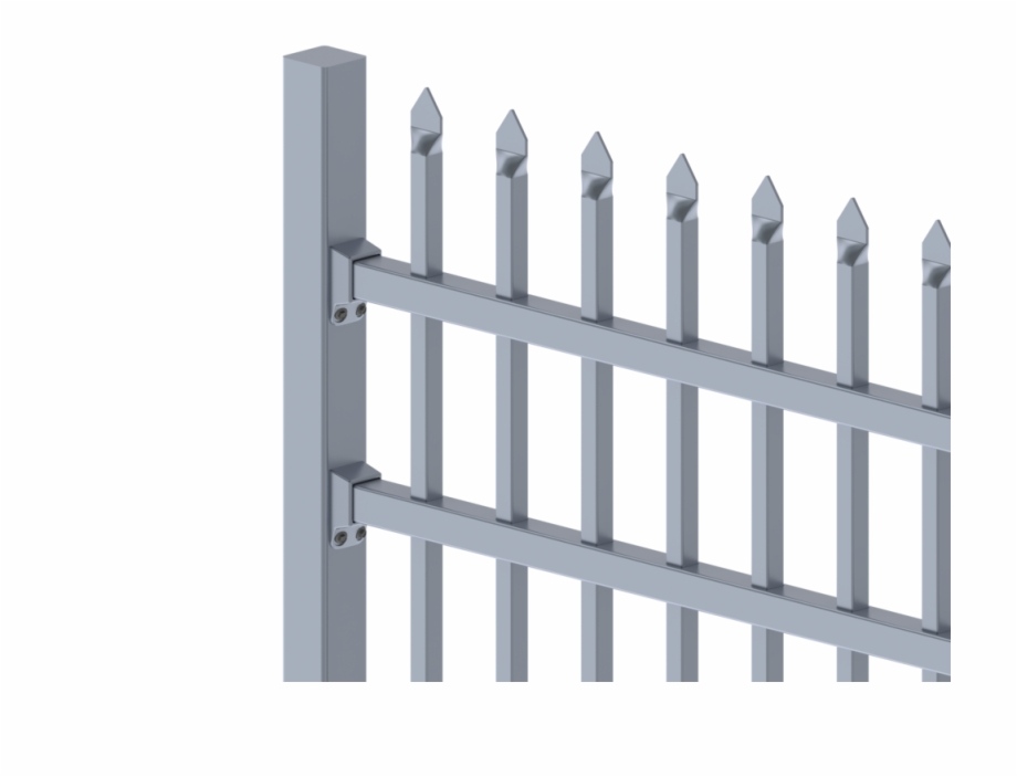 Aluminium Security Fencing Picket Fence