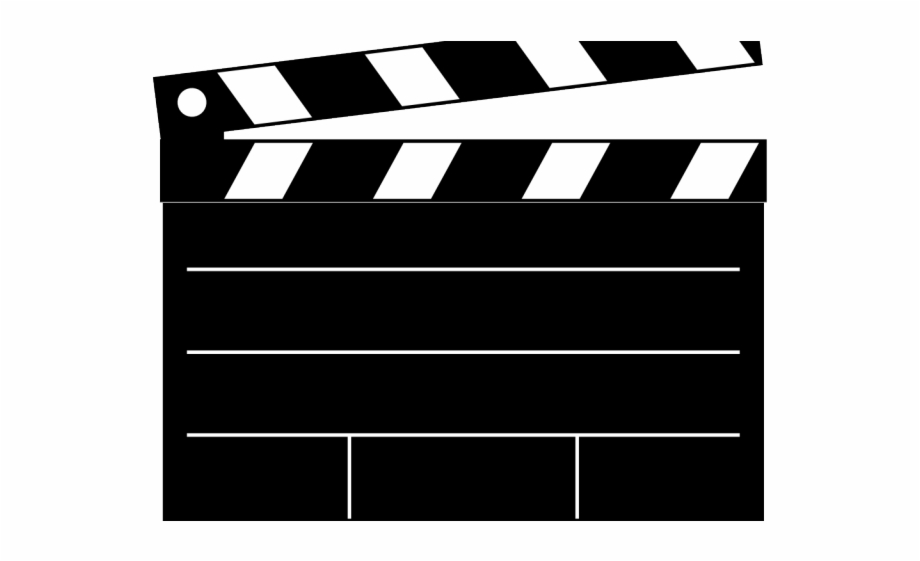 Clapperboard Clipart Scroll Movie Clapper Board Clip Art