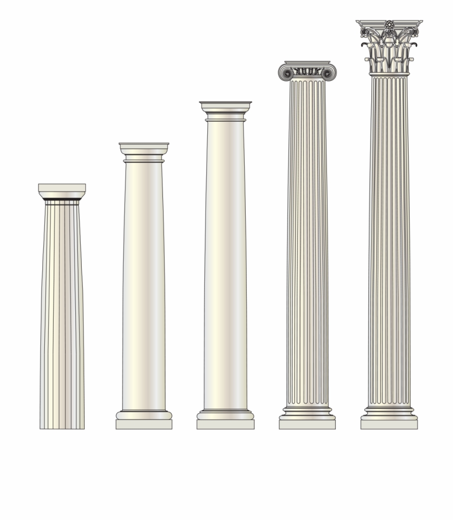 Column Transparent Image Architectural Column Details