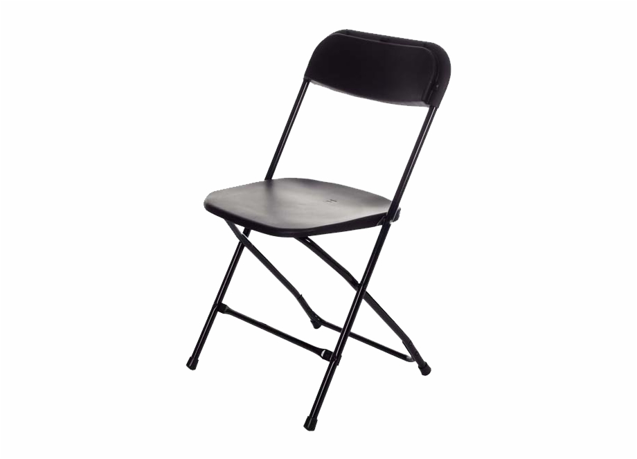 Folding Chair Png Black Folding Chair Png