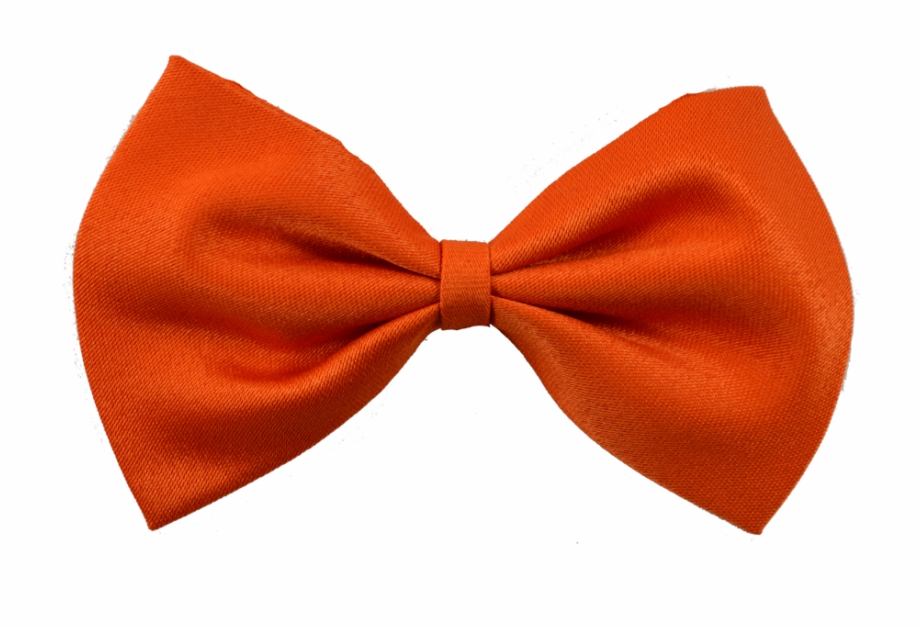 Orange Bow Png Transparent Orange Bow Tie