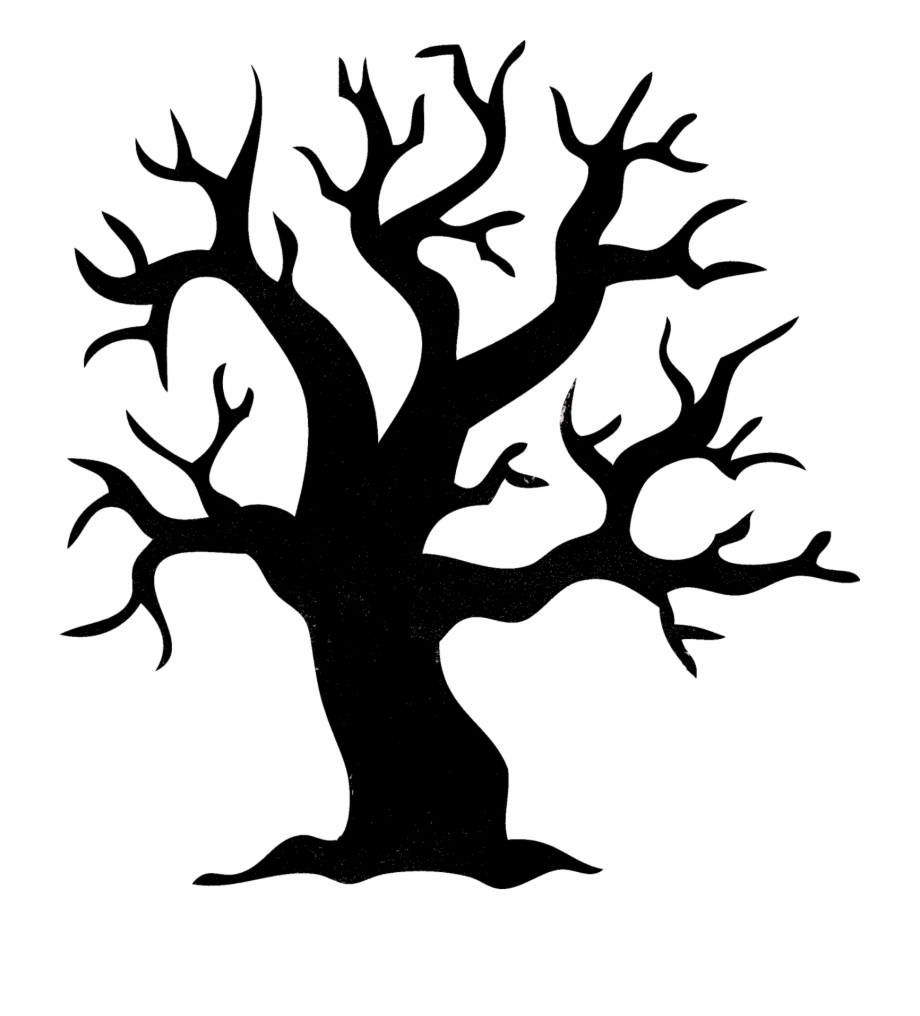 spooky tree silhouette
