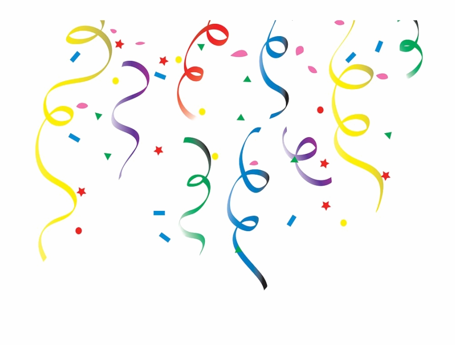 Streamer Png Image Free Download Confetti New Year