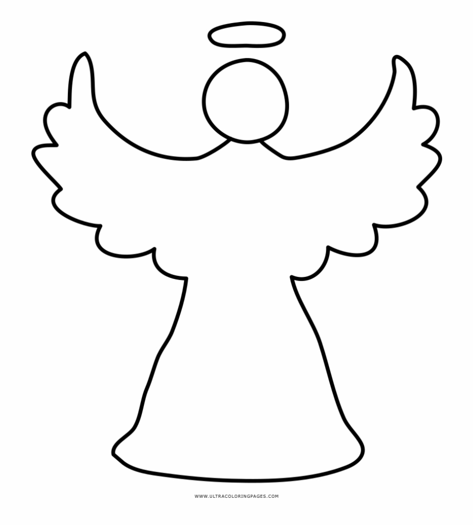 angel coloring page
