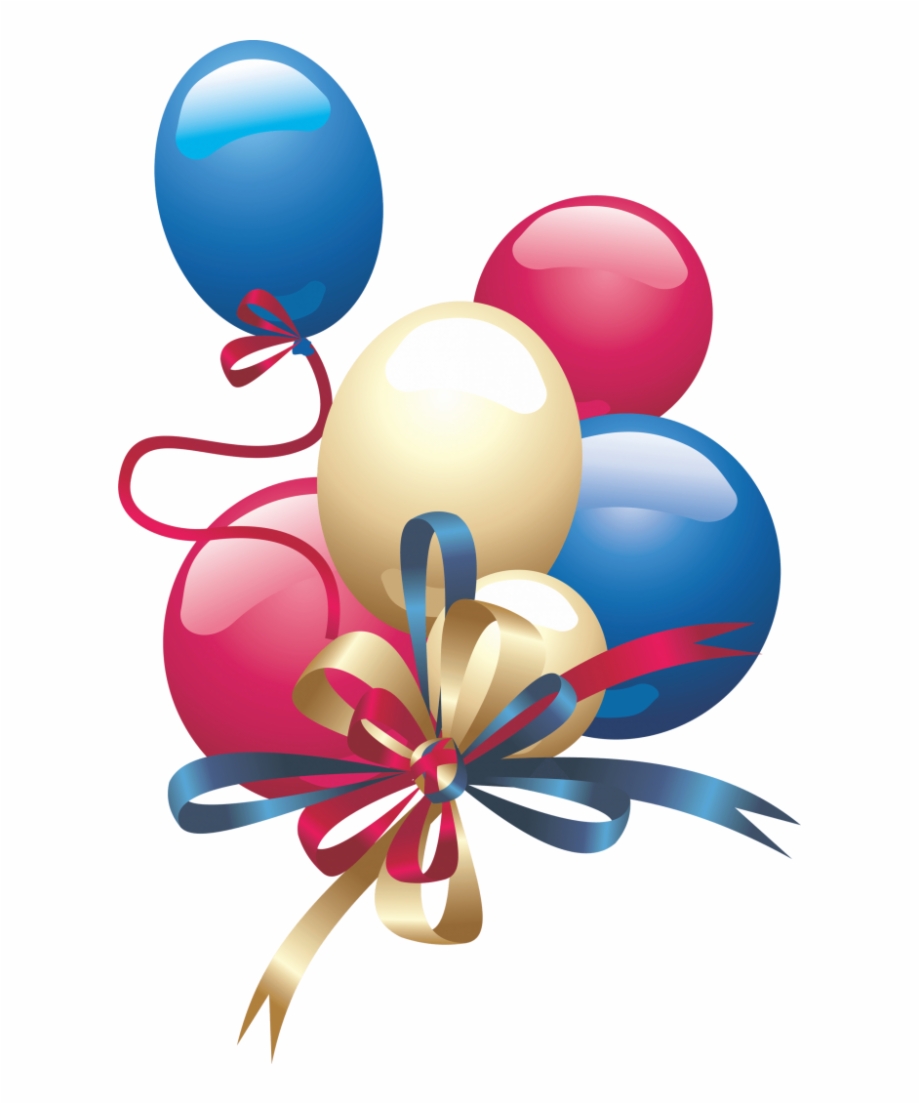 Balloons Party Png Happy Birthday Vector Png