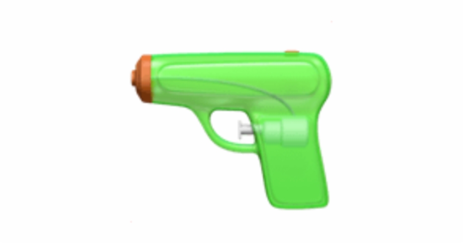 Gun Watergun Emoji Iphone Guns Green Old Iphone