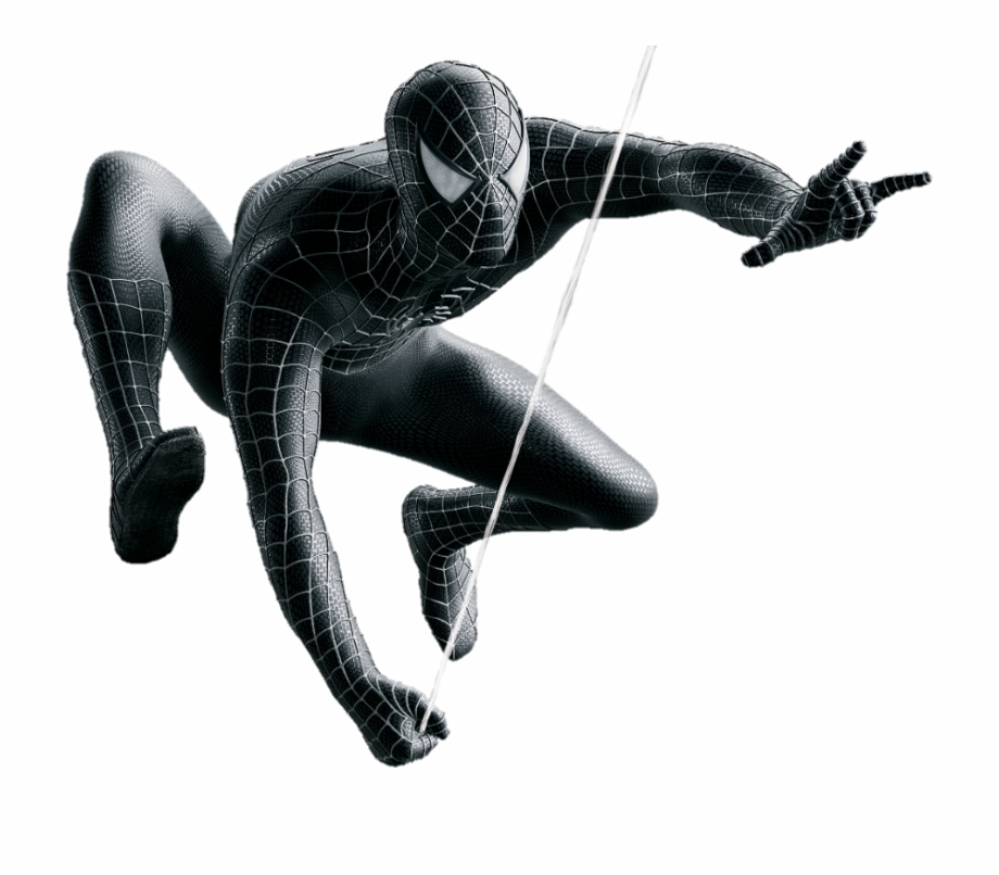 Spider Man 3 Black Suit Png Spider Man