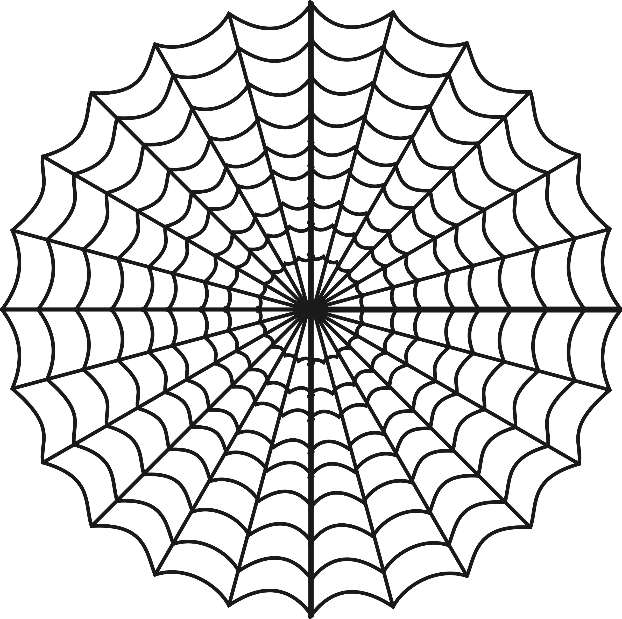 Image Black And White Clipart Spiders Big Image