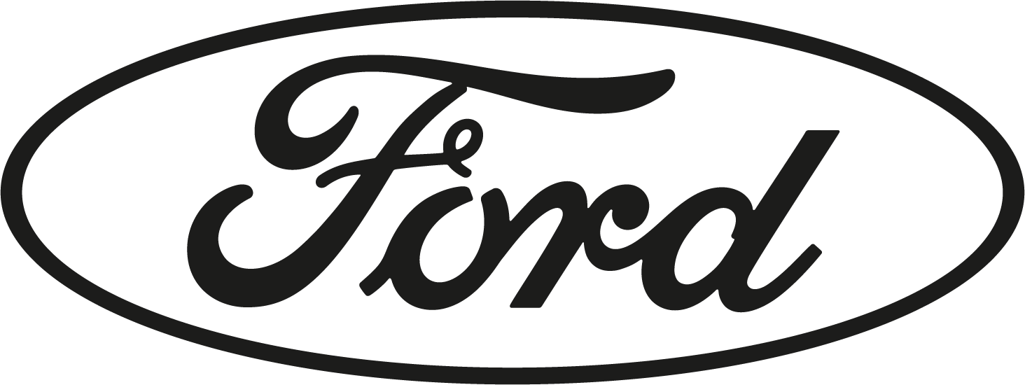 Vector White Ford Logo