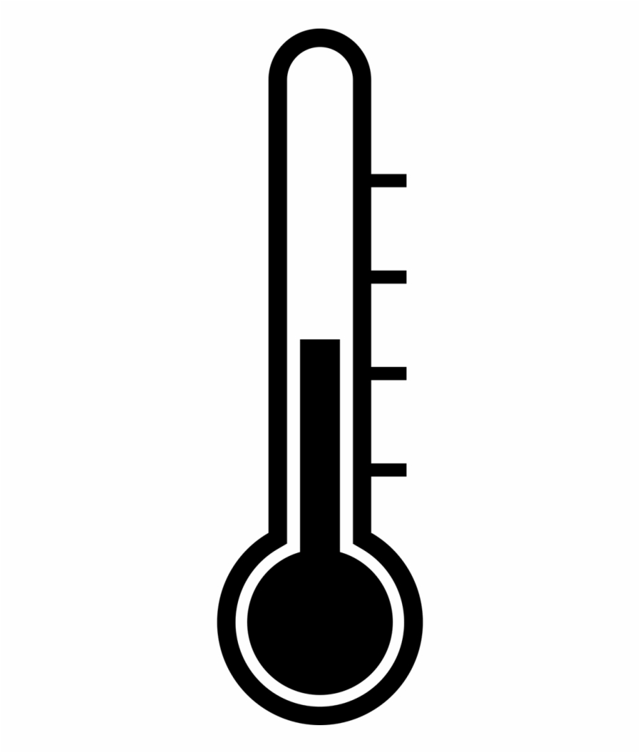 Thermometer Clipart Black And White
