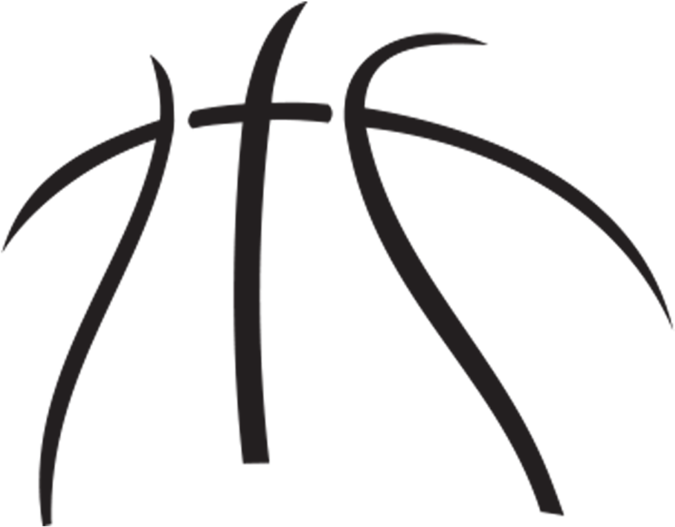 Logo Clipart Basketball Pencil And In Color Basketball