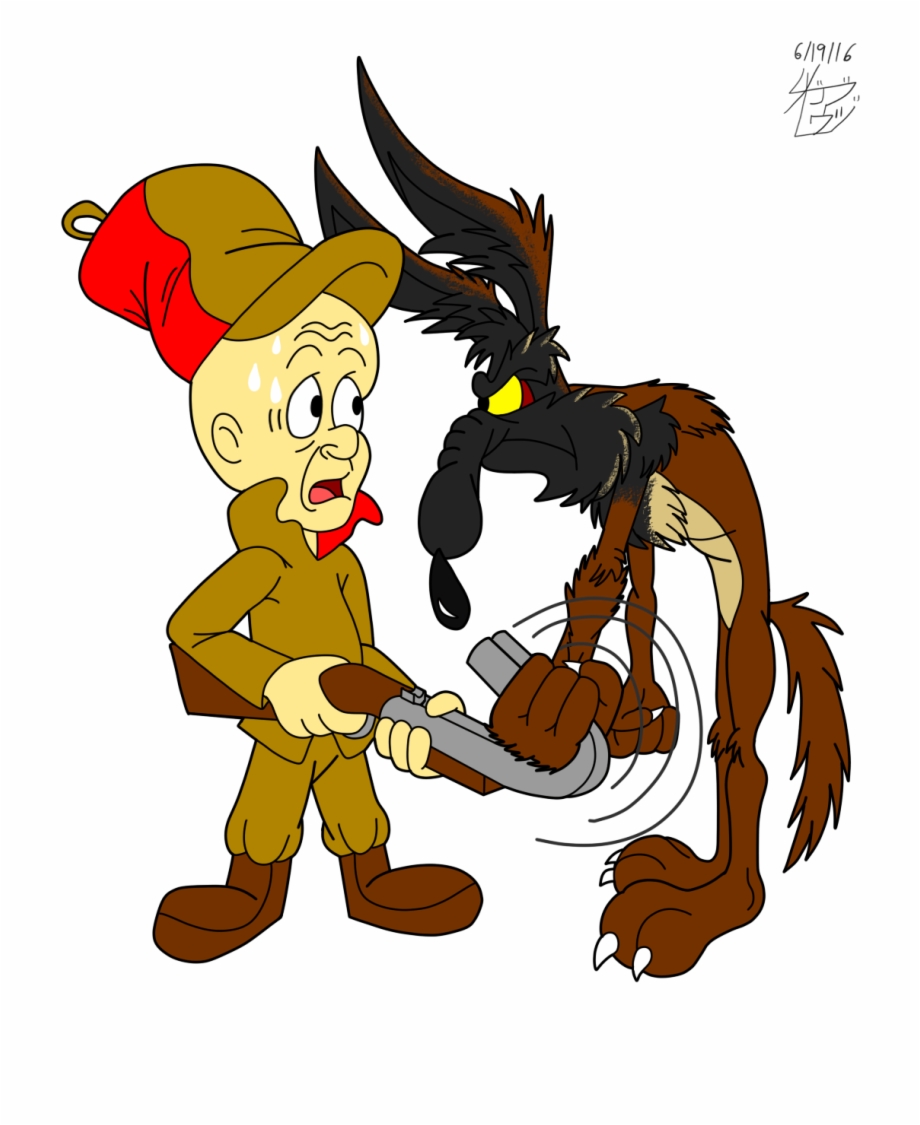Wile E Coyote Art Older Cartoon