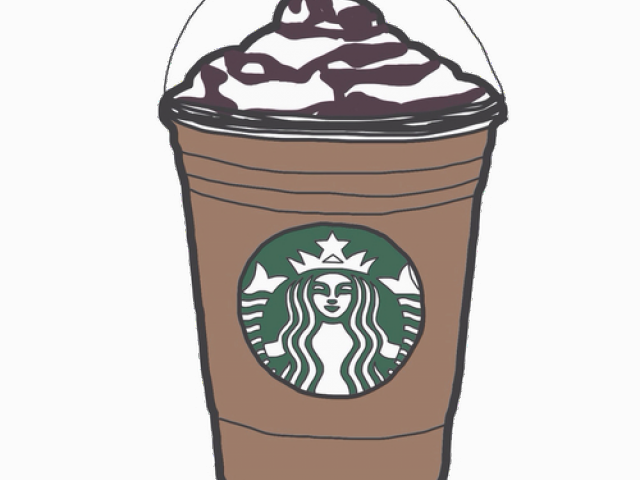 Starbucks Clipart Coffie Drawing Easy Starbucks Coffee