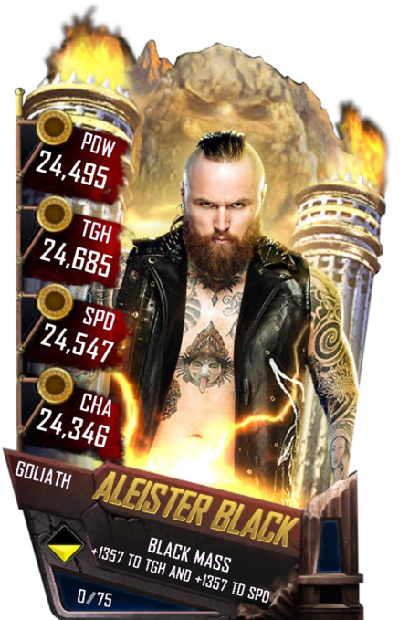 Aleisterblack S4 20 Goliath Wwe Supercard Ember Moon