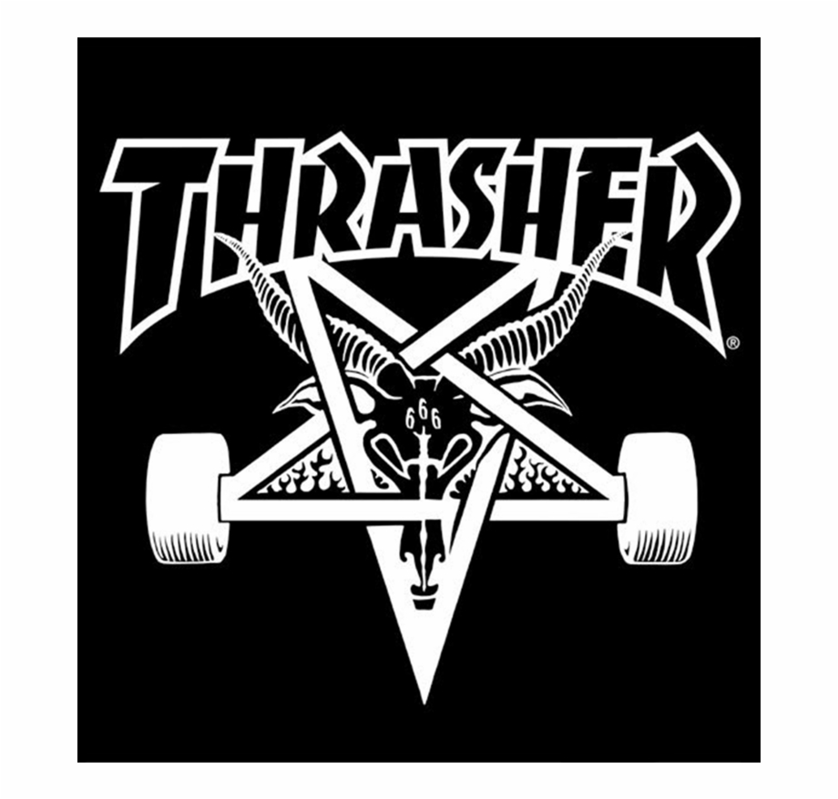 Thrasher Logo Iphone Wallpaper Illustration