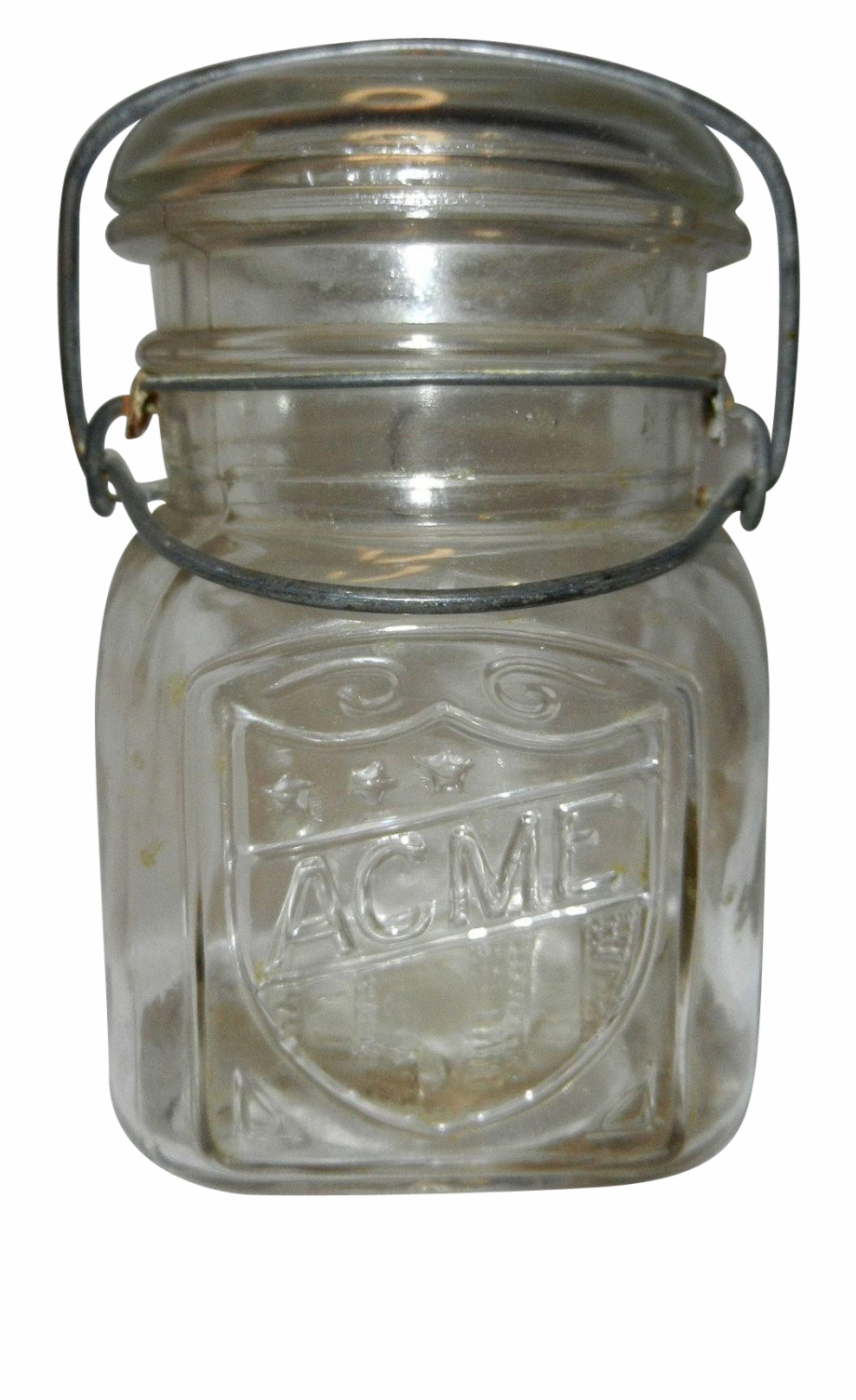 Vintage Acme Fruit Pint Canning Jar Found At