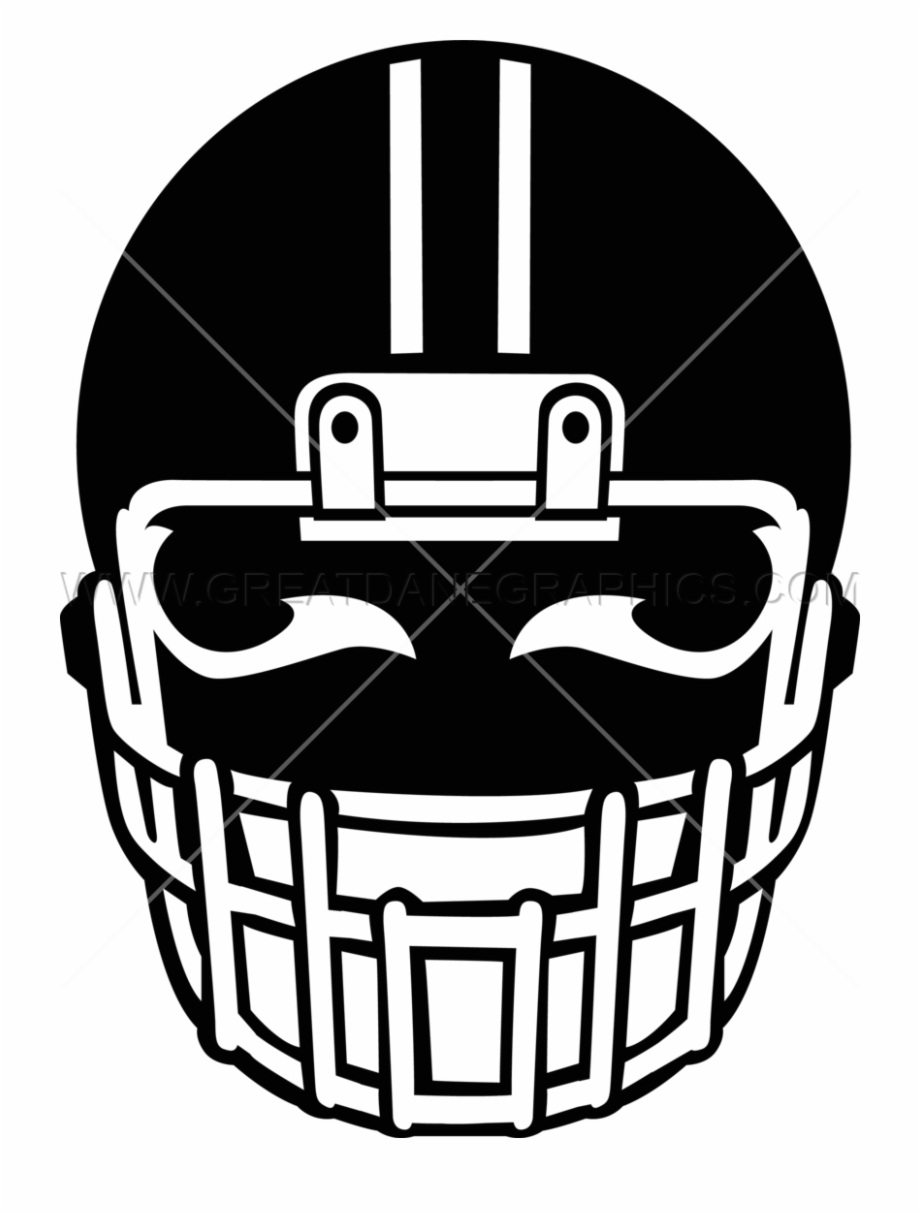 Vector Freeuse Download Black Football Helmet Clipart Illustration