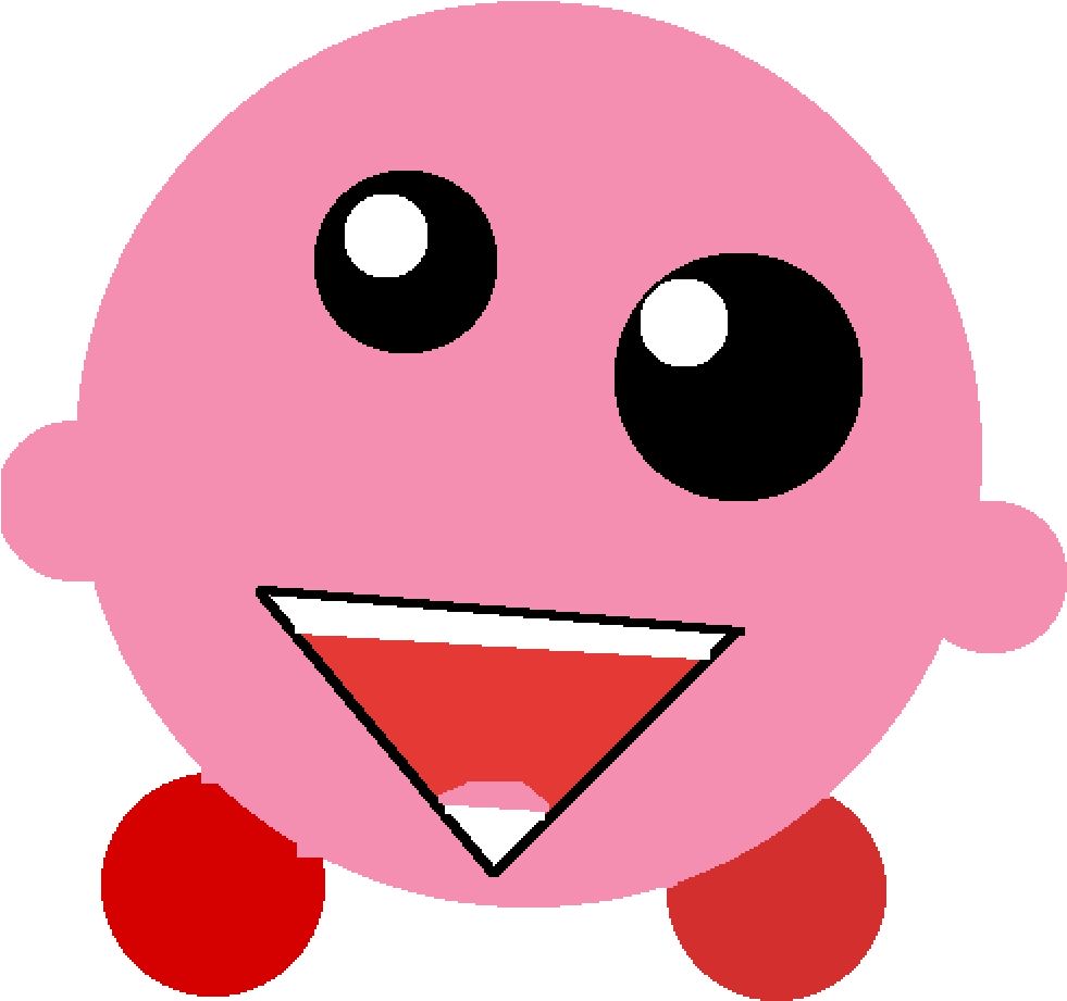 Messed Up Kirby Smiley