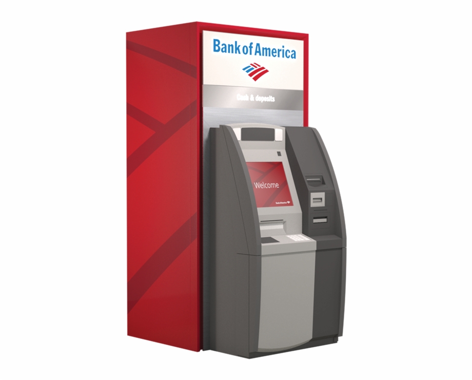 16 000 Atms Bank Of America Atm Png