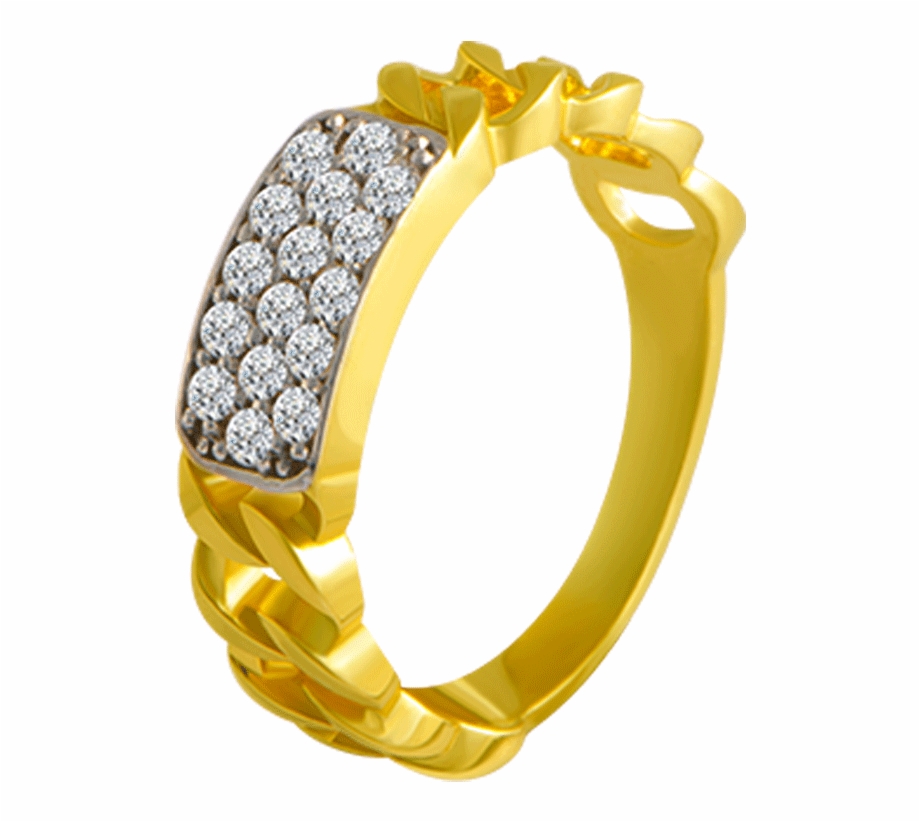 10K Yellow Gold Ring Engagement Ring
