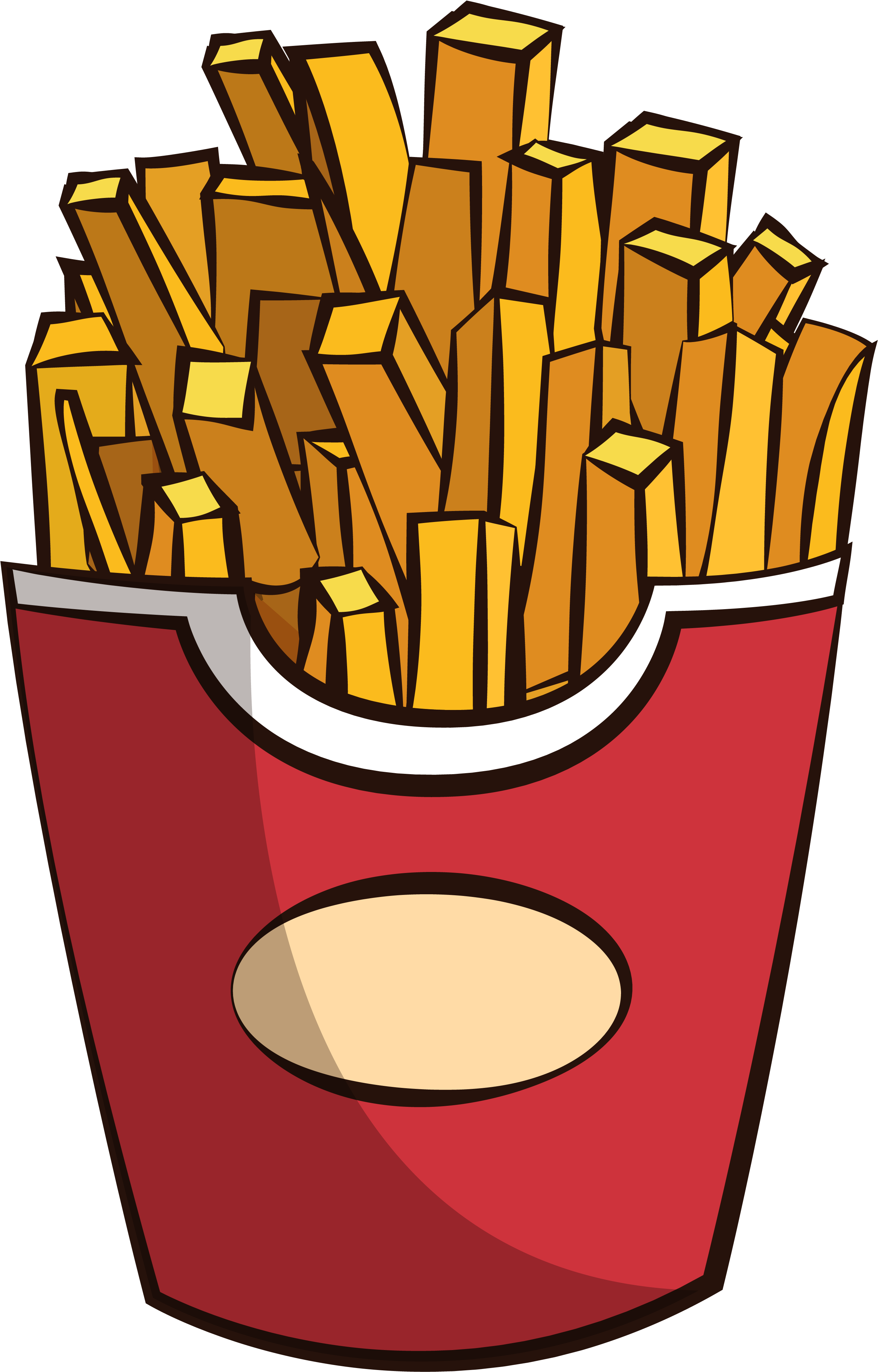 Potato French Fries Fast Food Png And Vector