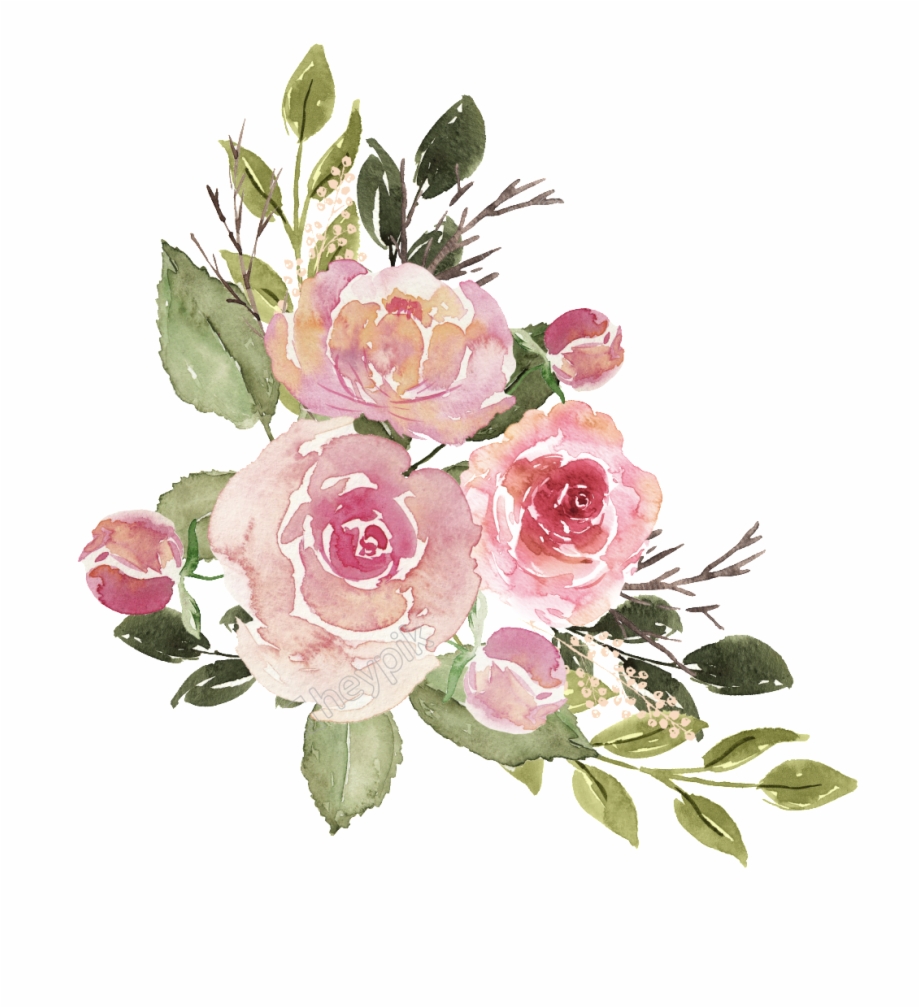 Watercolor Decoration Png Free Illustration Download Watercolor Flower