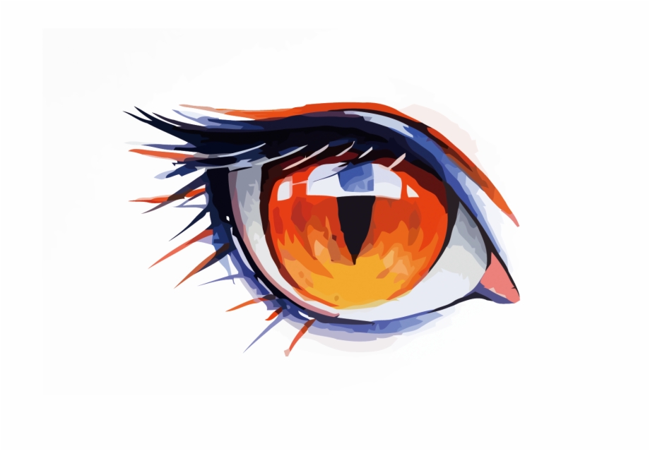 Watercolor Painting Drawing Eye