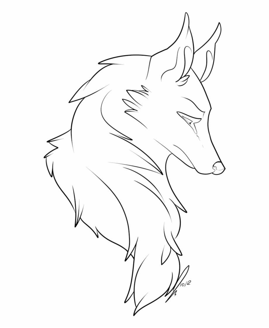 Free Black And White Wolf Drawings, Download Free Black And White Wolf