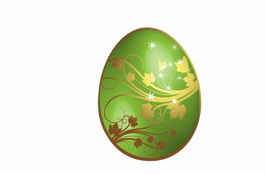 Png Credited Transparent Background Easter Egg Gold Png