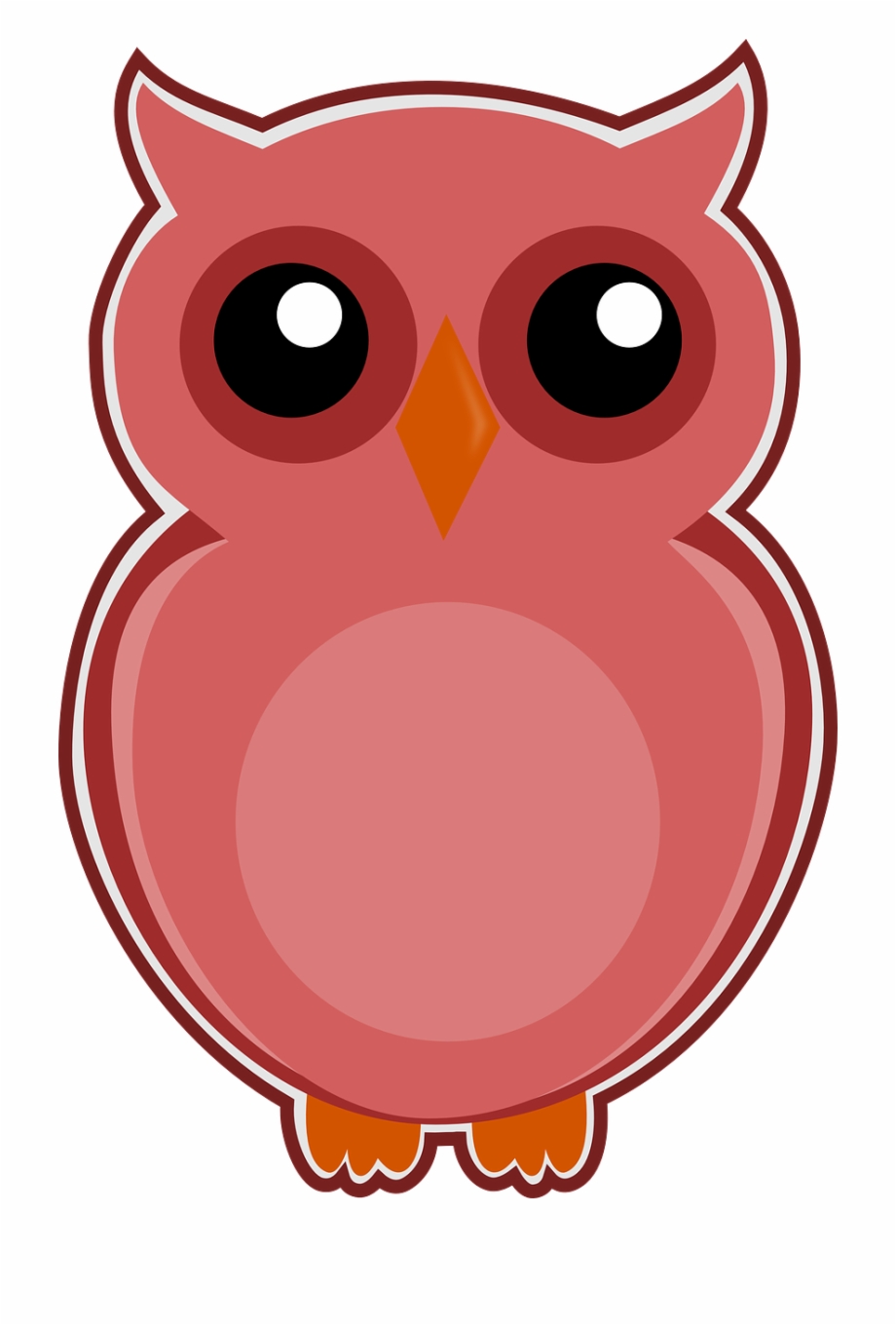 Owl Pink Bird Cute Animal Png Image Owls