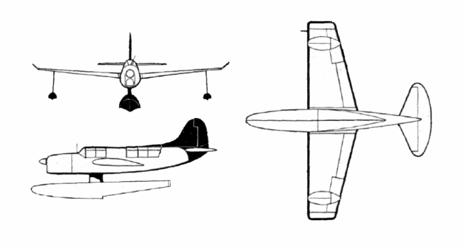 Curtiss So3c Seagull Drawings Biplane