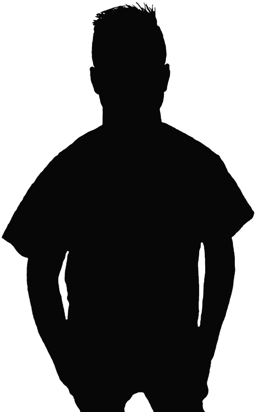 Silhouette Black Boy Man Guy Png Image Black