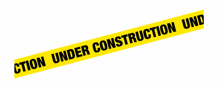 Blank Caution Tape Png Under Construction No Background