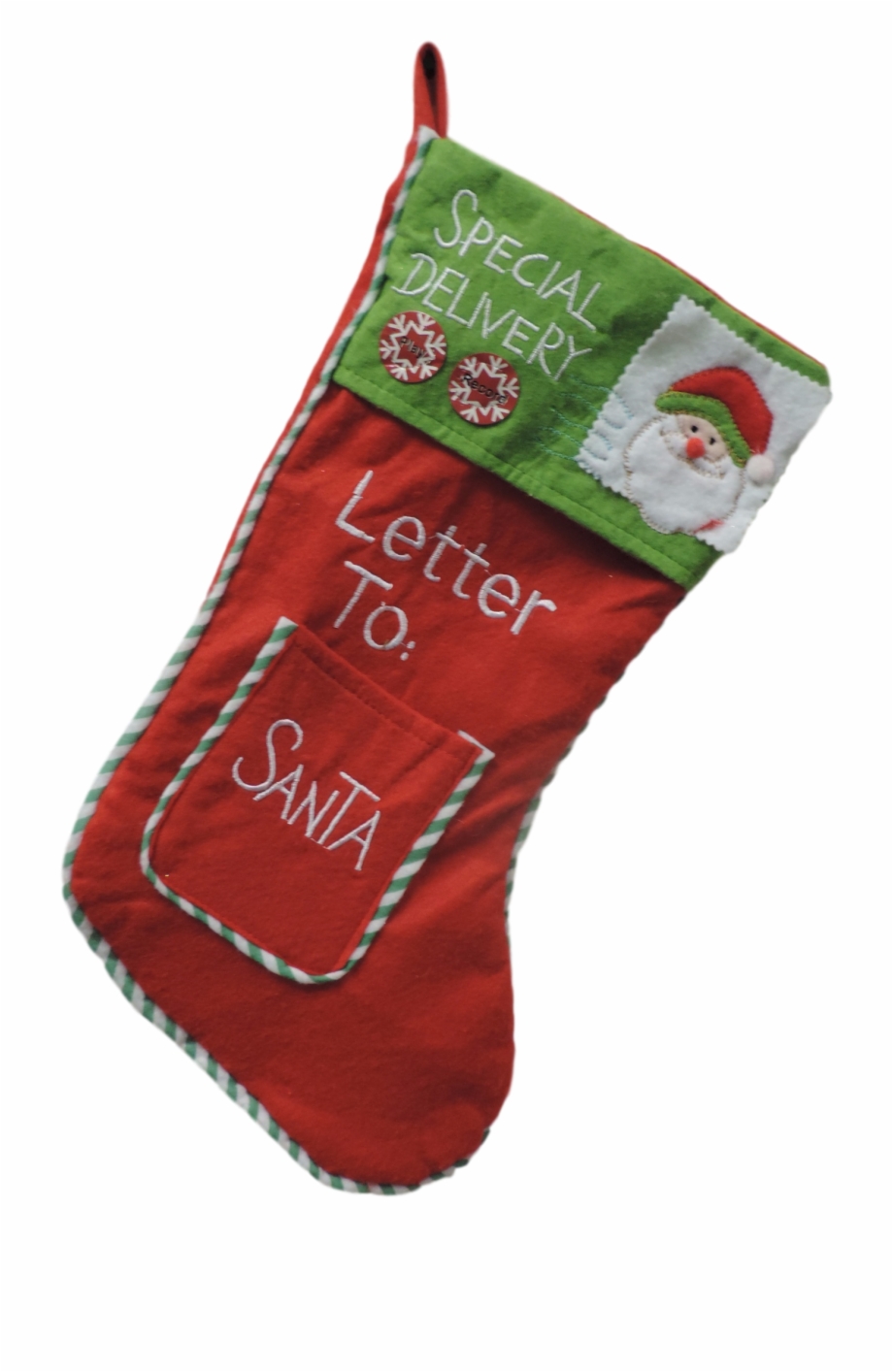 Recordable Christmas Stocking Letter To Santa Records Christmas
