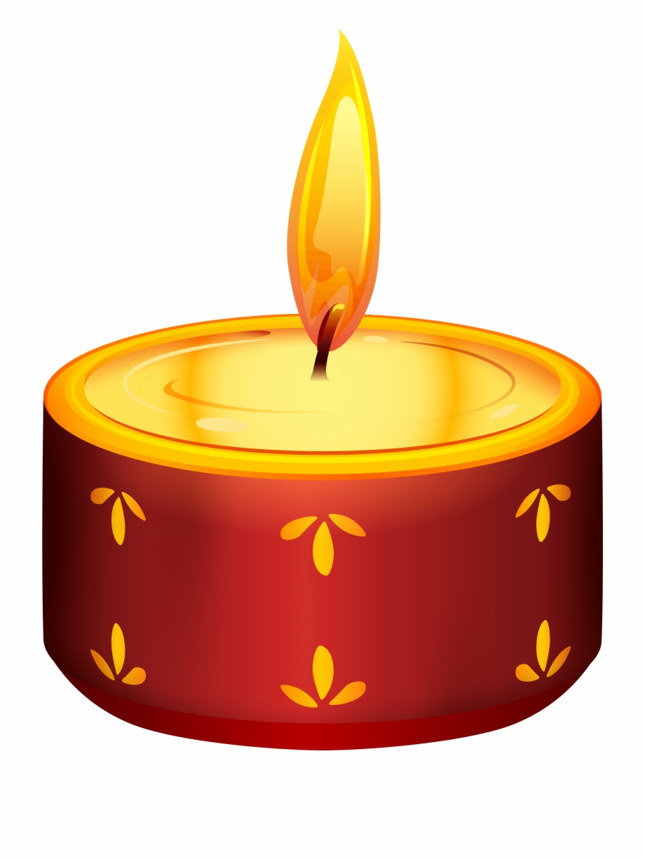 Red Candle Clip Art Clipart Free Download