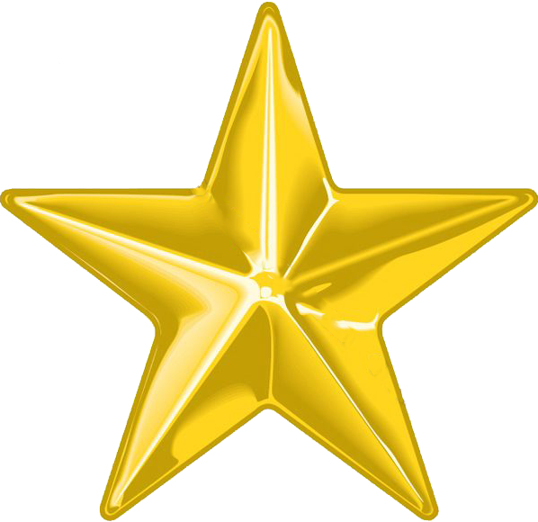 Gold Star Png