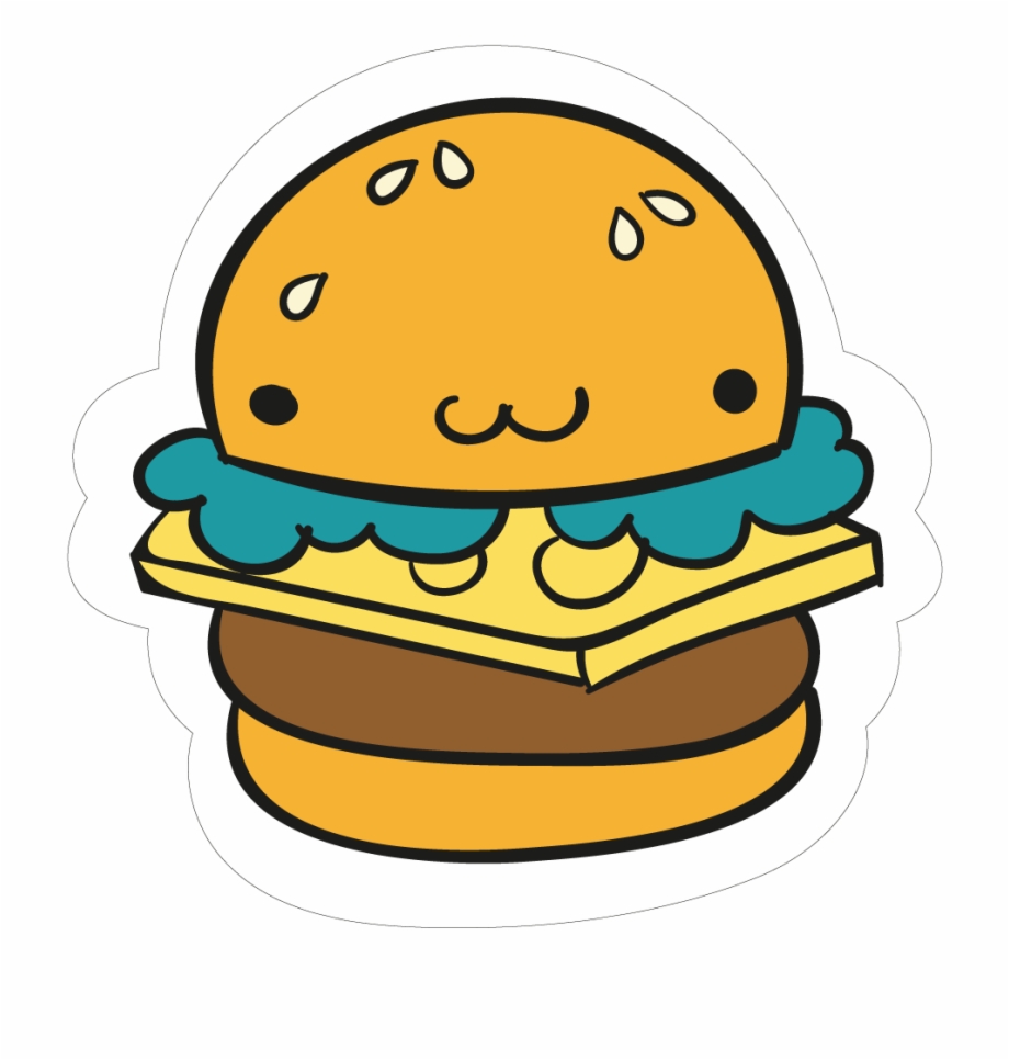 Hamburger Burger Sticker Png
