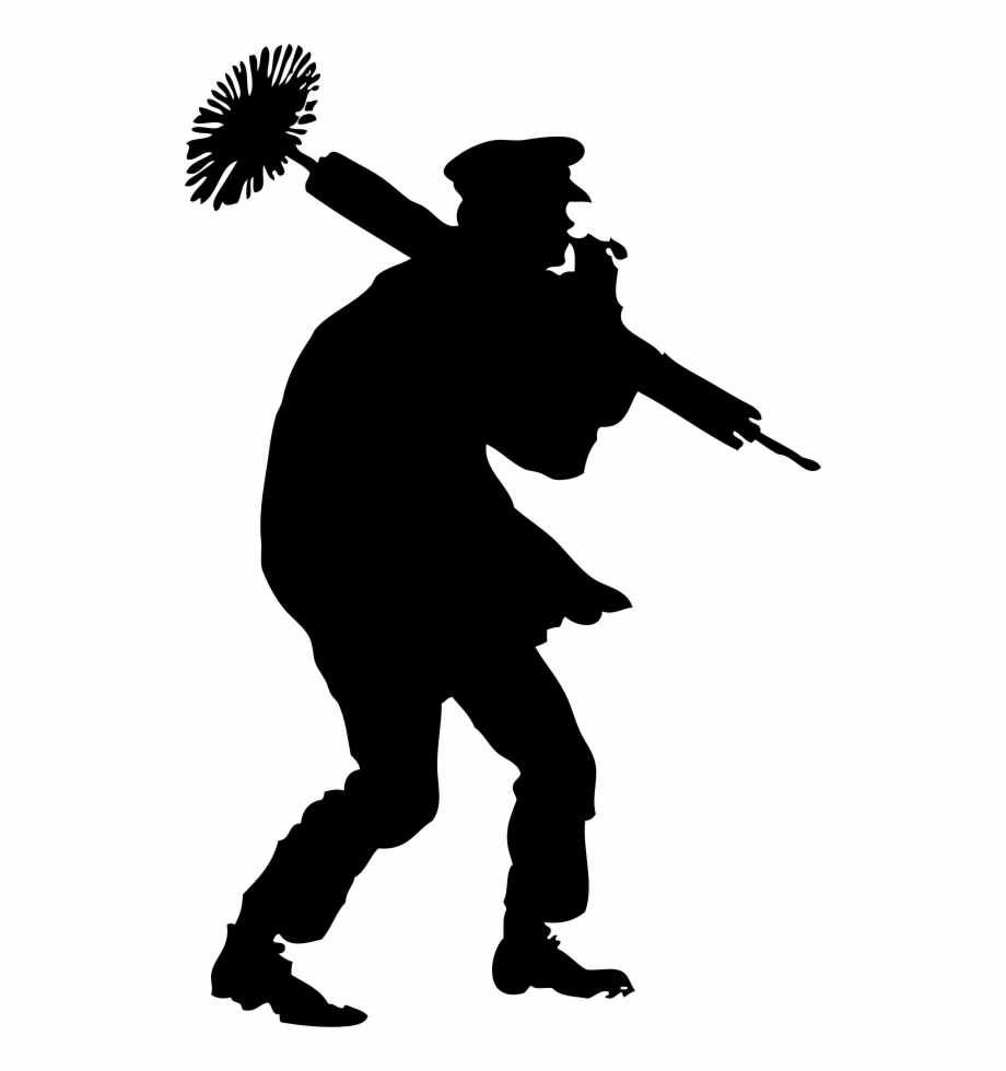 Chimney Sweep Silhoutte Png Chimney Sweep Clipart