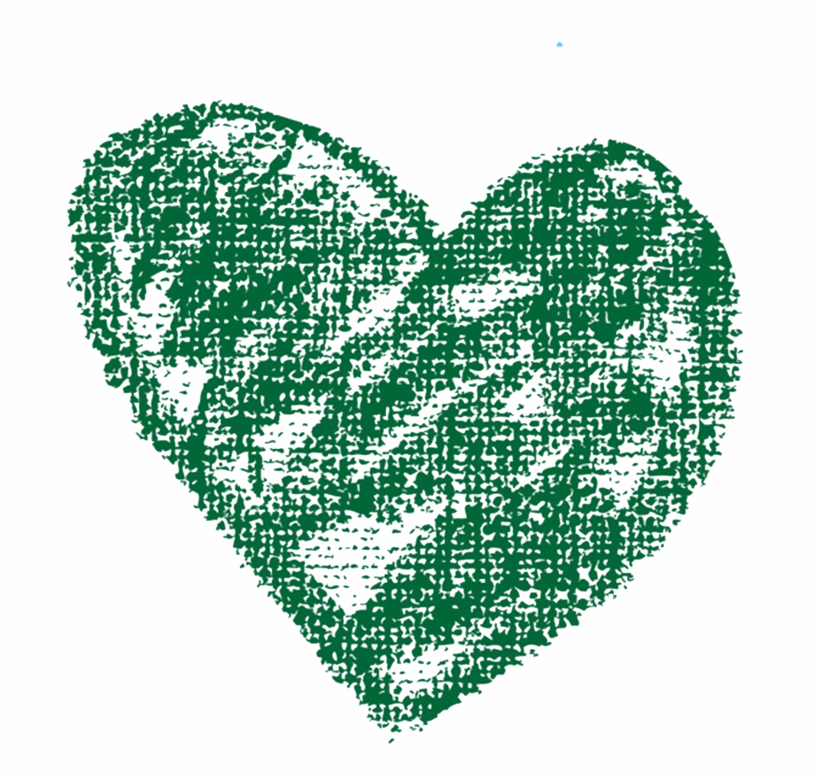 Crayon Heart Clipart Chalk Heart Drawing Png