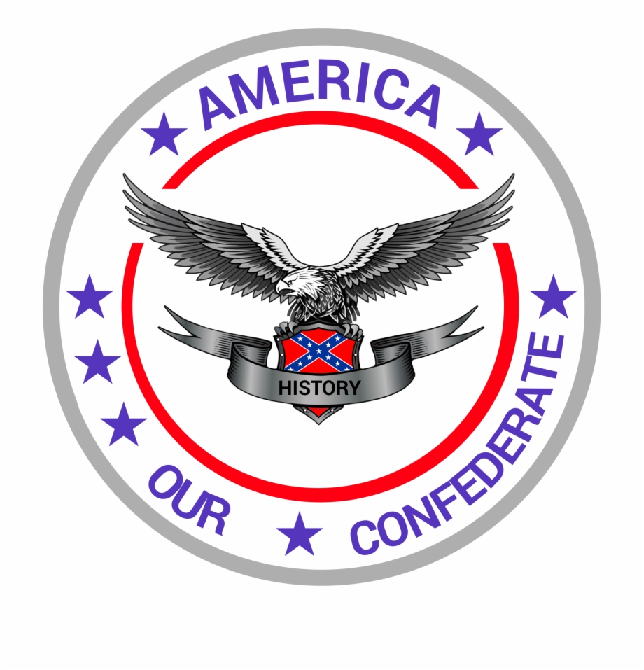 Our Confederate America Eagle Logo Transparent Background