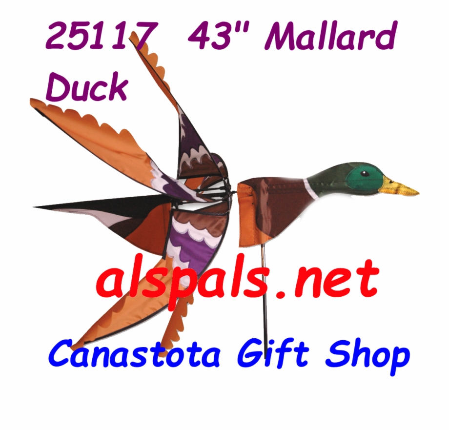 25117 Mallard Duck Bird Spinners 25117 Mallard Duck
