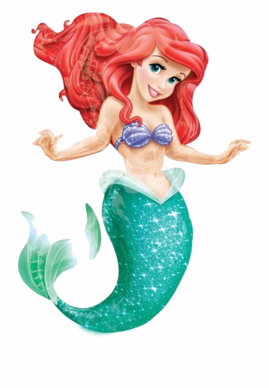 Princess Ariel Png Download Mermaid Balloon
