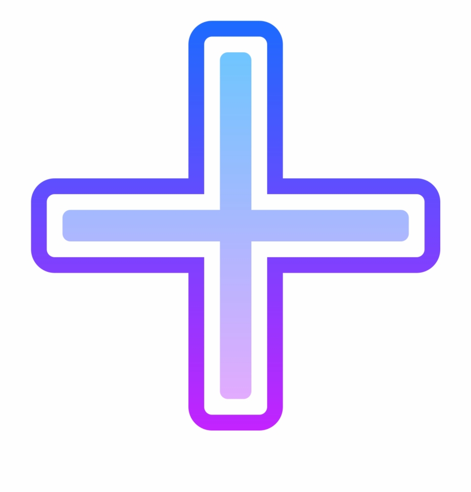 Colorful Plus Sign Png