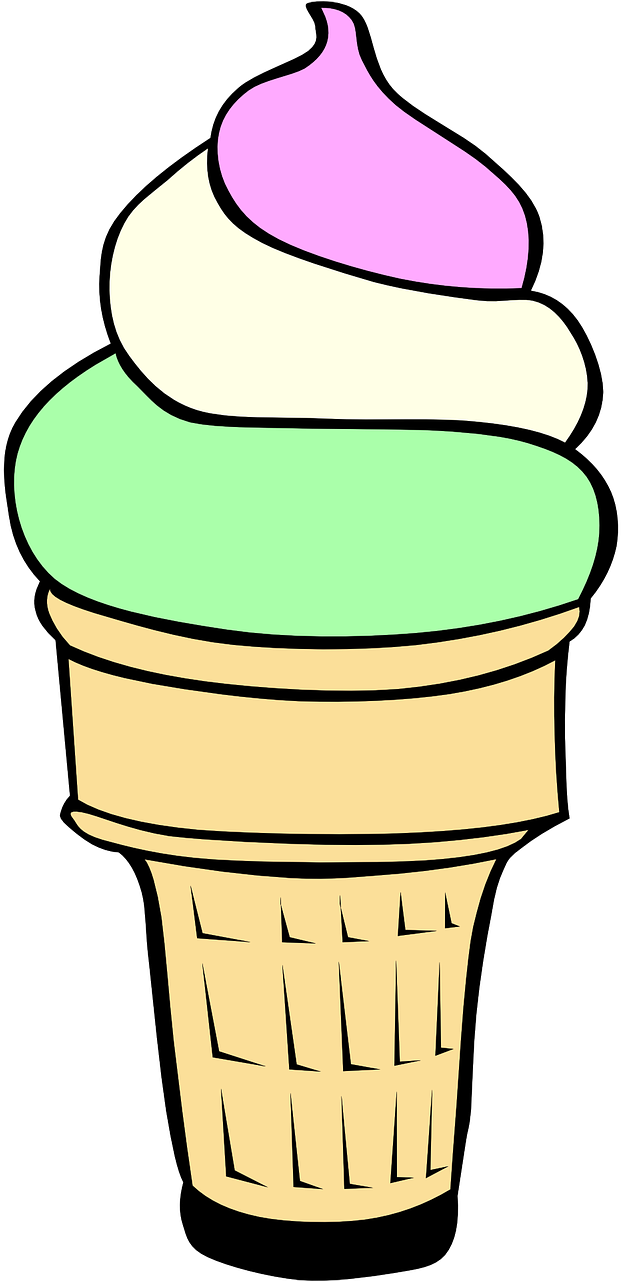 Ice Cream Cone Cornet Dessert Png Image Ice