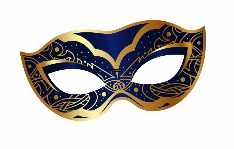 Transparent Image Mask Transparent Background Masquerade Mask Gold