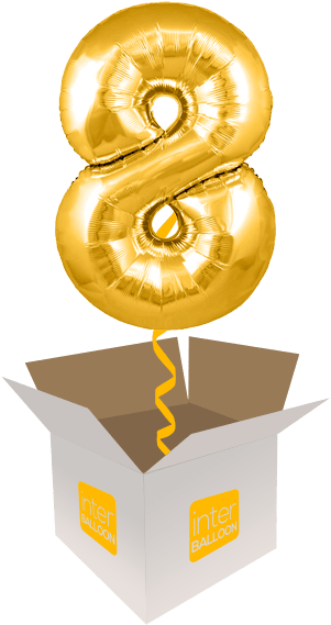 Mylar 16 Gold Balloons 13 Gold Balloons Png