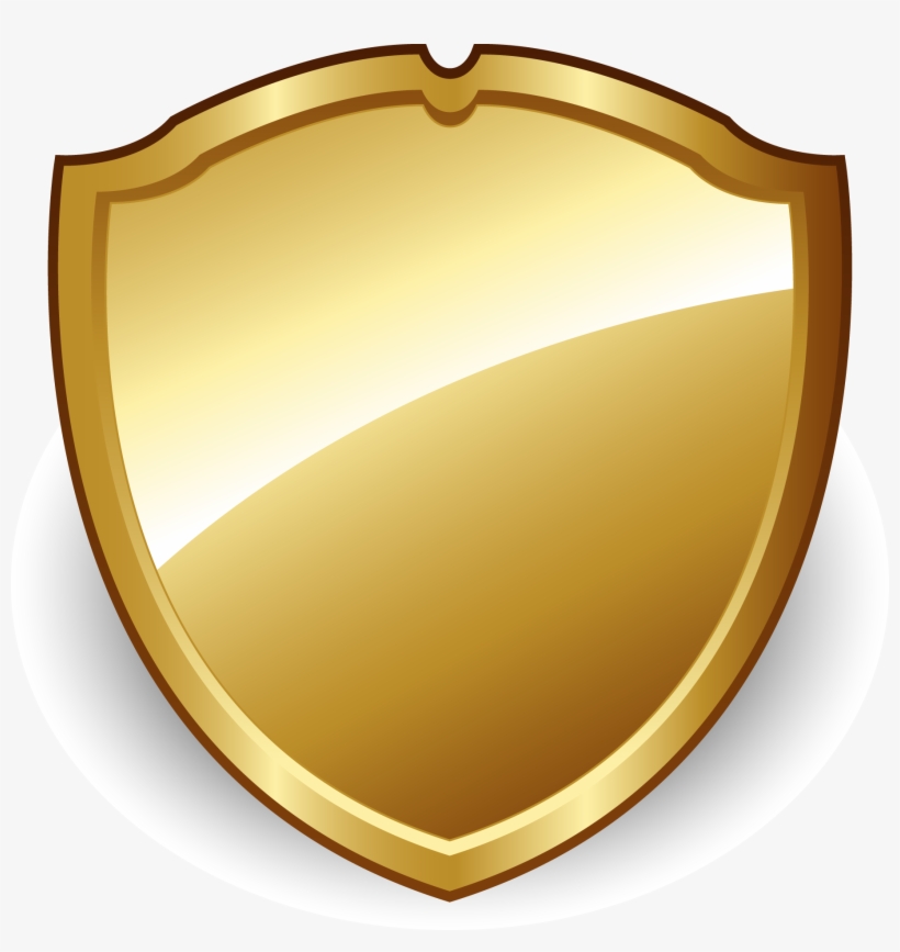 Gold Shield Png